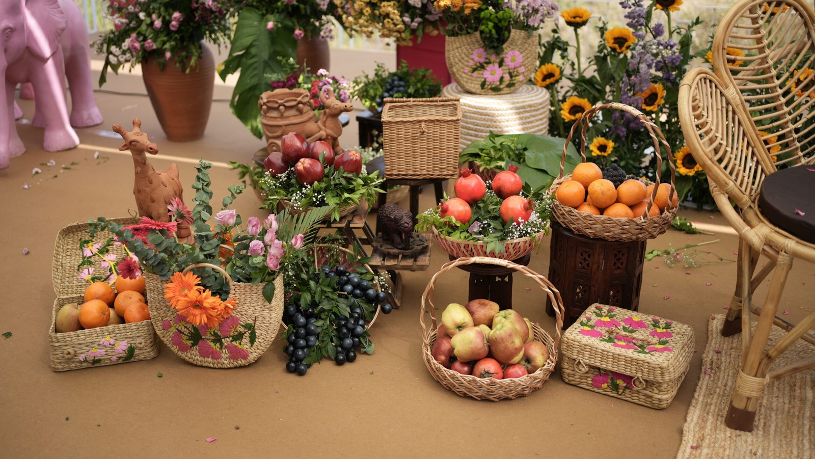 Wedding decoration photography