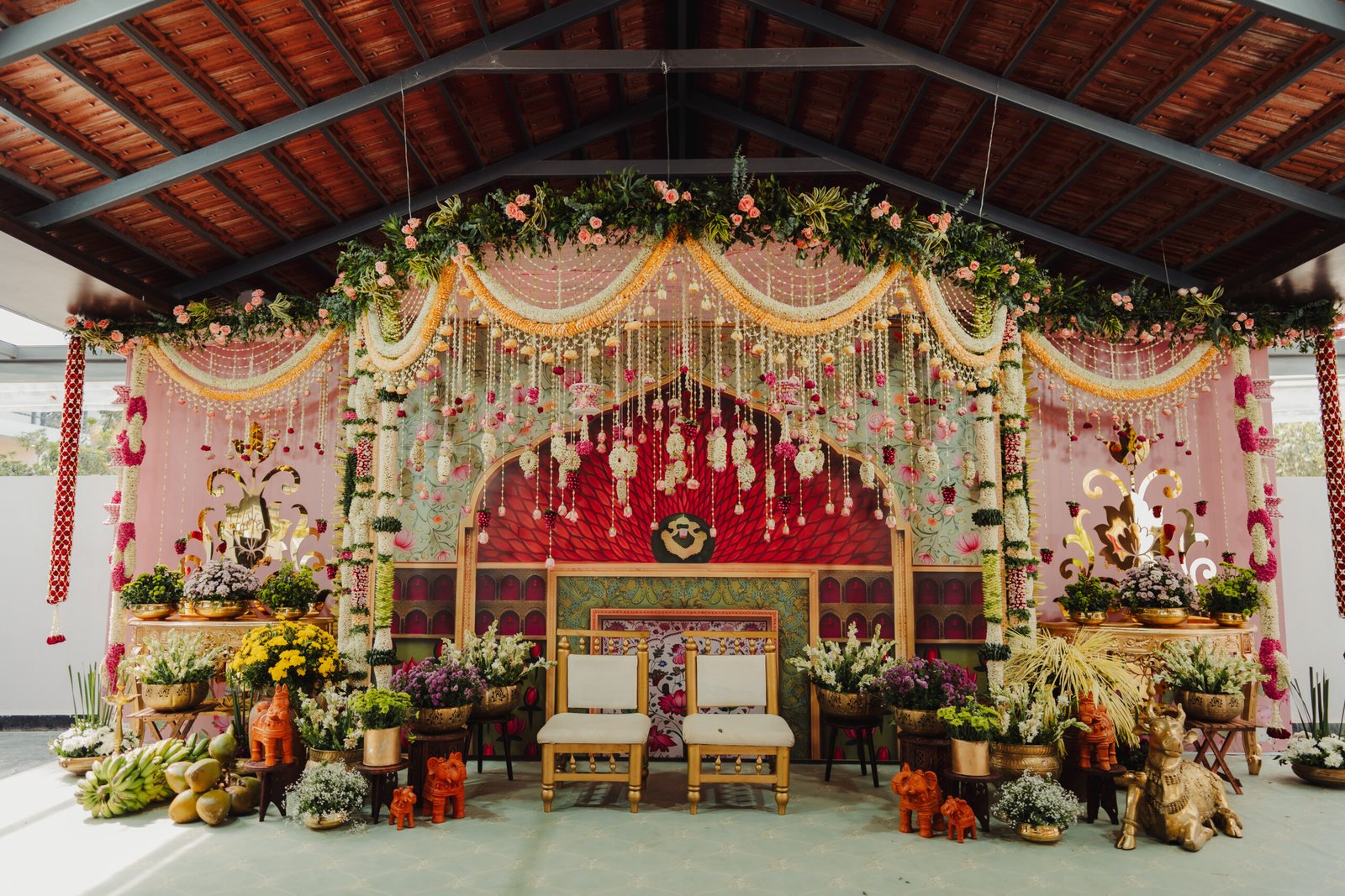 Wedding decoration photography